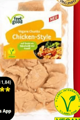 Vegane Chunks 185 g feel good Angebot bei Norma