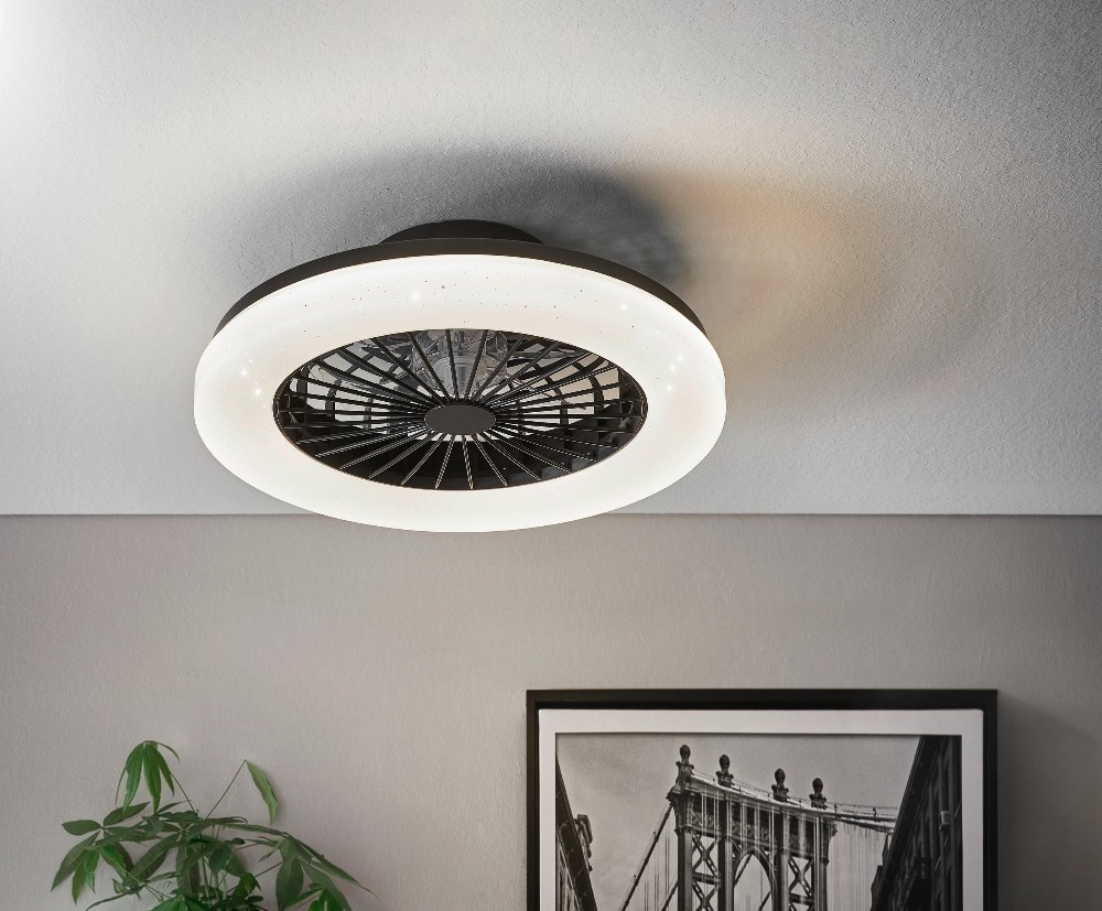 Deckenventilator mit Beleuchtung Ø 48,5 cm MICAN Angebot bei XXXLutz