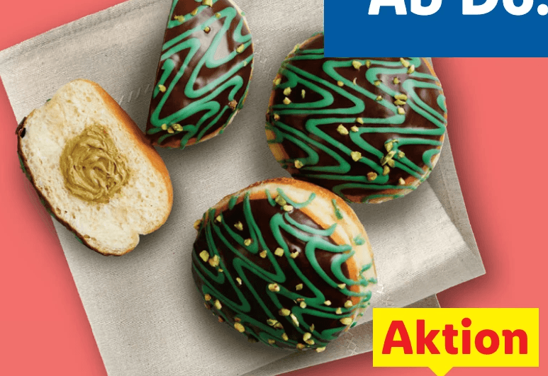 Pistazienkrapfen 1 Stück Angebot bei Lidl