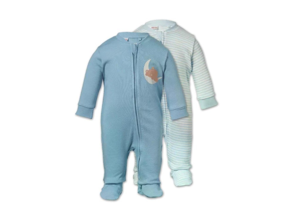 LUPILU Baby Schlafoverall 2 Stück Angebot bei Lidl