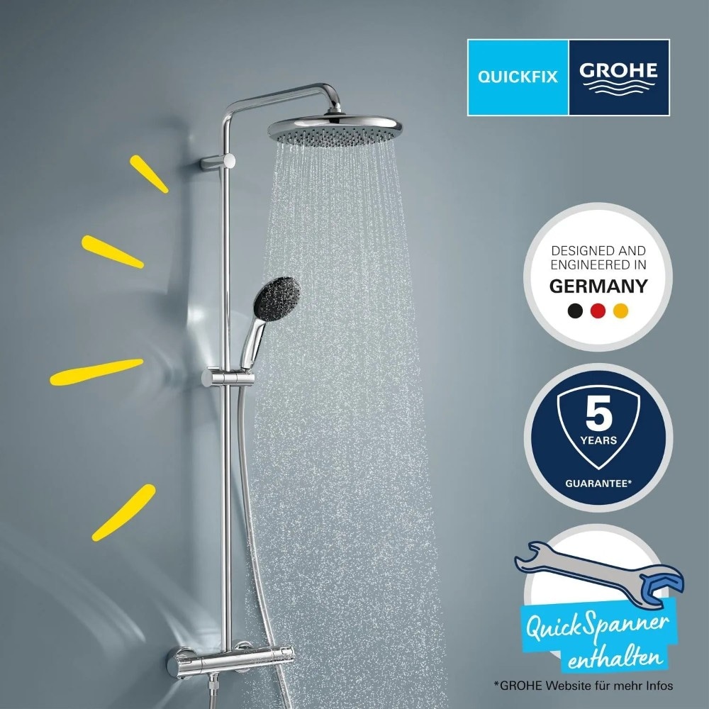 Vitalio Start Duschsystem 250 GROHE Angebot bei Bauhaus