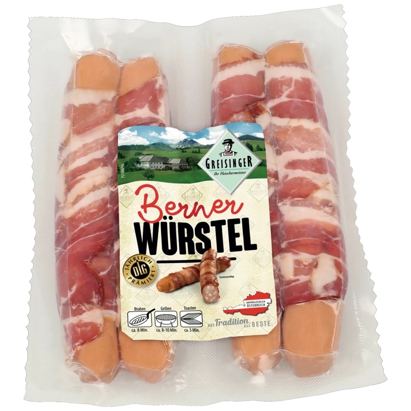 Greisinger Berner Würstel 400 g Angebot bei Penny