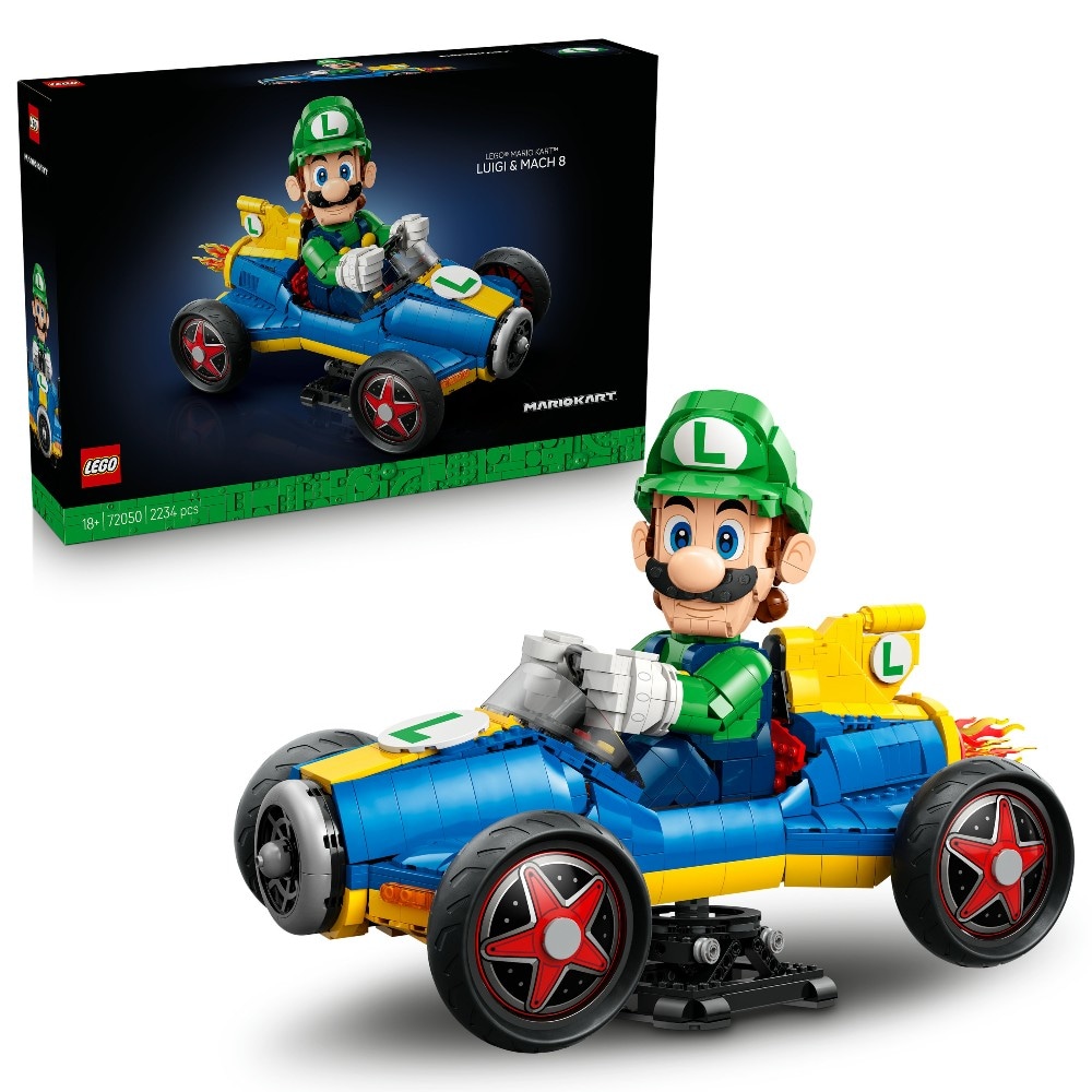 Mario Kart Luigi & Turboflitzer 2234 Teile Lego Angebot bei Interspar