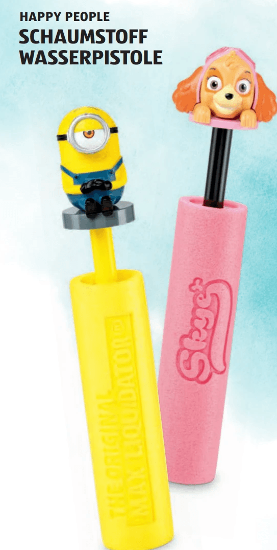 Schaumstoff Wasserpistole Happy People Angebot bei Hofer