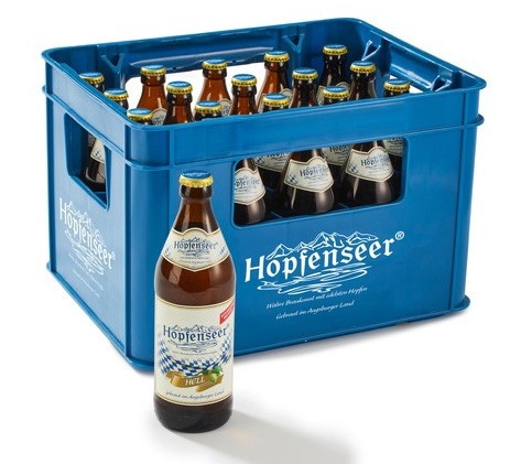 Hopfenseer Hell 20x0,5 l Angebot bei Norma
