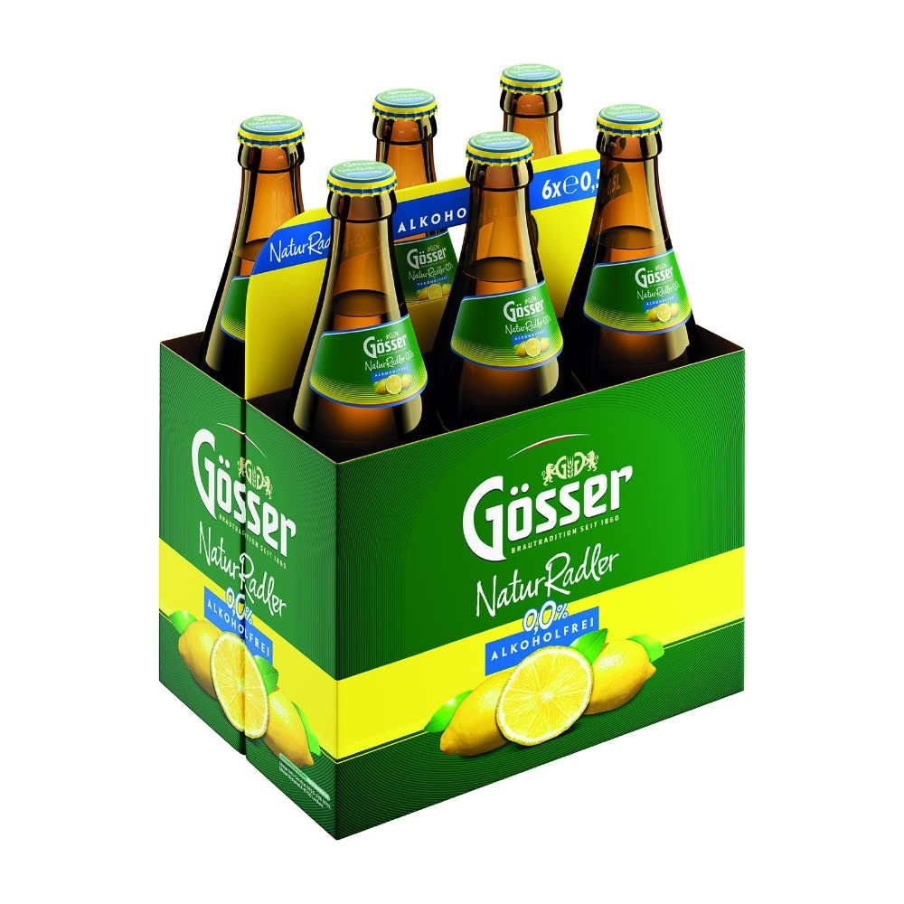 Gösser Märzen, Helles, Naturgold alkoholfrei, Radler Zitrone 0,0%, NaturRadler Zitrone oder NaturRadler extra frisch 0,33 Liter Angebot bei Maximarkt