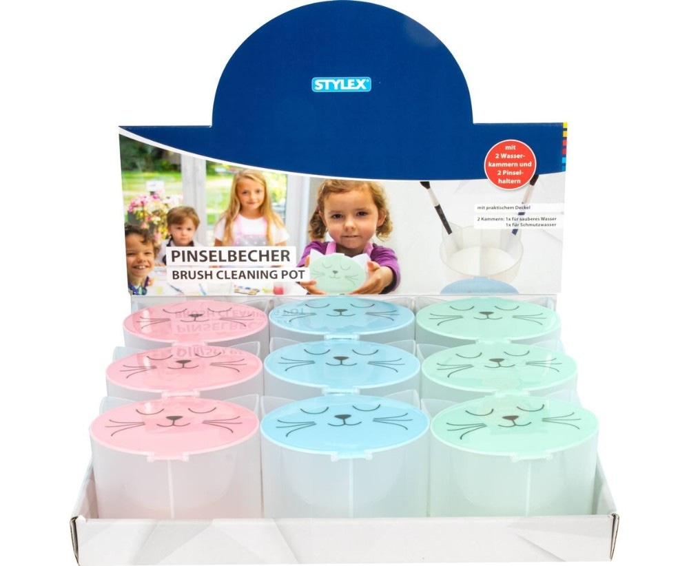 Wasserbecher "Katze" Angebot bei Interspar