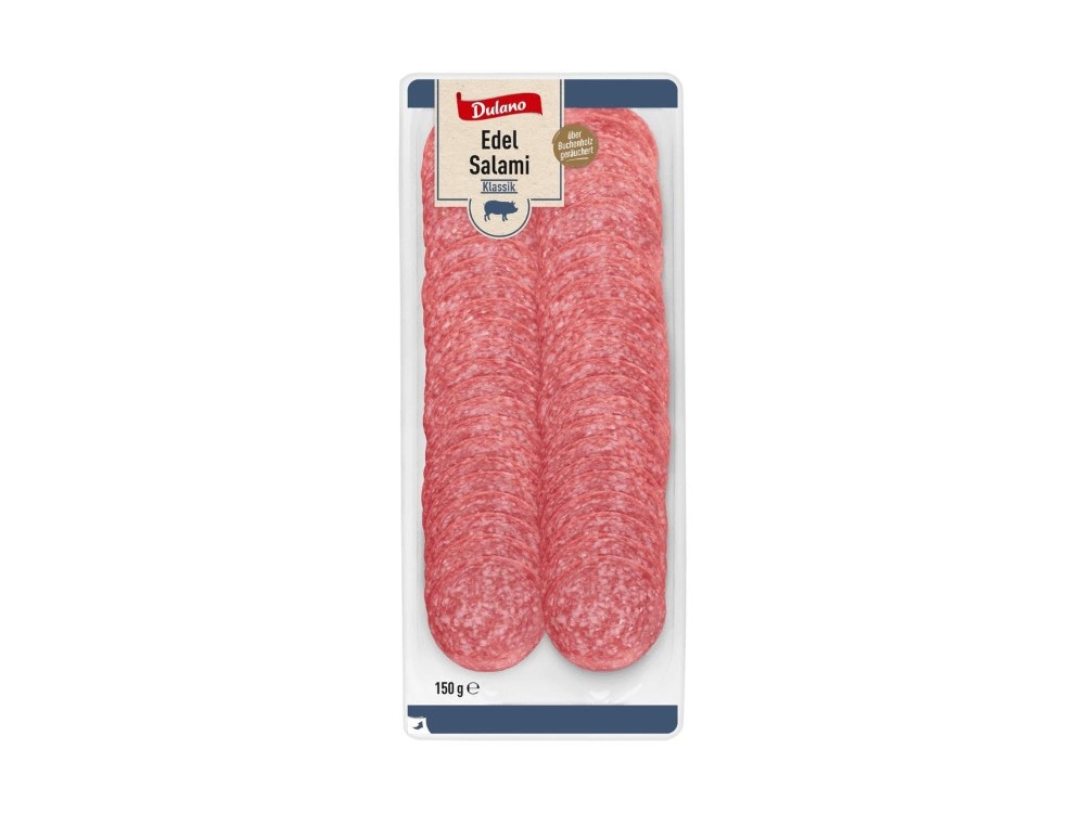 Dulano Edelsalami geschnitten 170 g + 20 g gratis Angebot bei Lidl