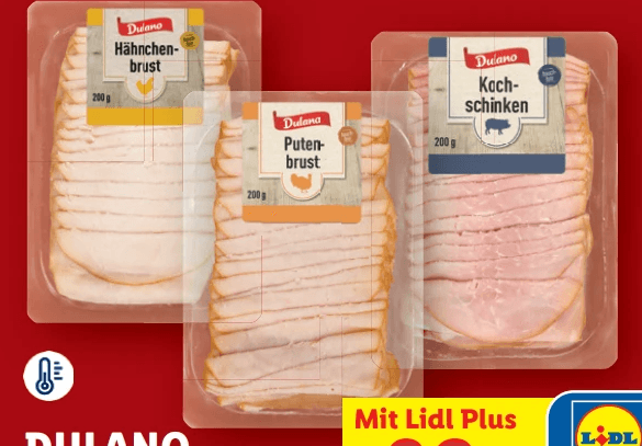 Kochschinken 200 g Dulano Angebot bei Lidl