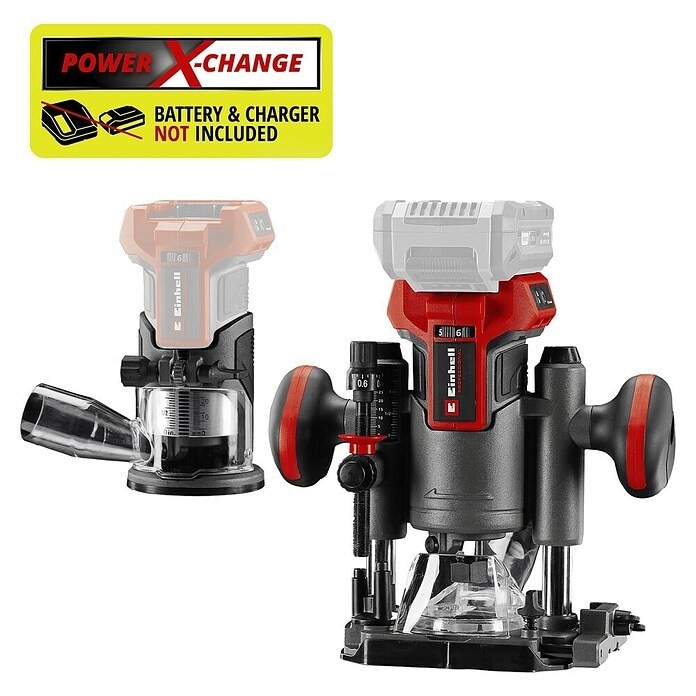 Einhell Akku-Ober-/Kantenfräse TP-RO 18 Set Li BL Solo Angebot bei Zgonc