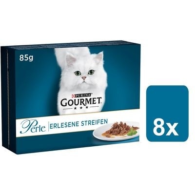 Purina One oder Gourmet Perle Katzennahrung 8x 85 g Angebot bei Maximarkt