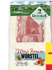 Mini Berner Würstel 250 g Greisinger Angebot bei MPREIS
