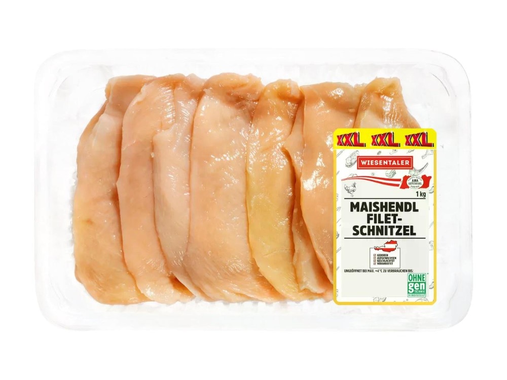 Frische Maishendl Platte gemischt 800 g WIESENTALER Angebot bei Lidl