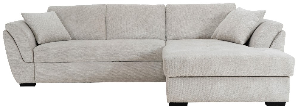 Ecksofa Greige ca. 278x187 cm Angebot bei Möbelix