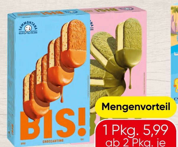 Sammontana 4 Bis! Eis 260 ml Angebot bei Spar
