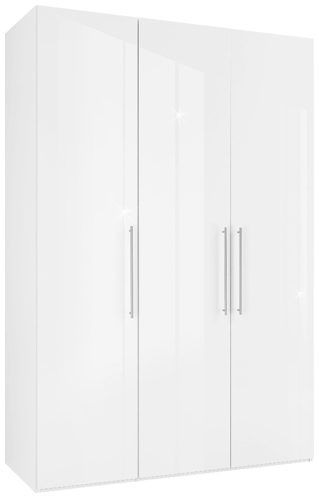 Drehtürenschrank Glossy 3-türig, ca. 147x219x60 cm Angebot bei Mömax
