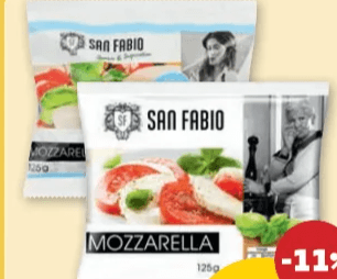 San Fabio Mozzarella 125 g Angebot bei Penny
