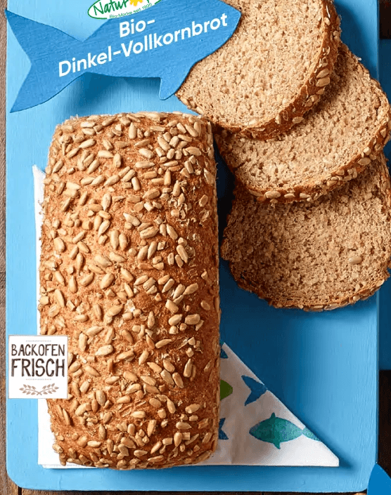 Bio-Dinkel-Vollkornbrot 600 g SPAR Natur pur Angebot bei Spar