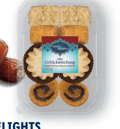 1001 DELIGHTS Orientalische Gebäckmischung 250 g Angebot bei Lidl