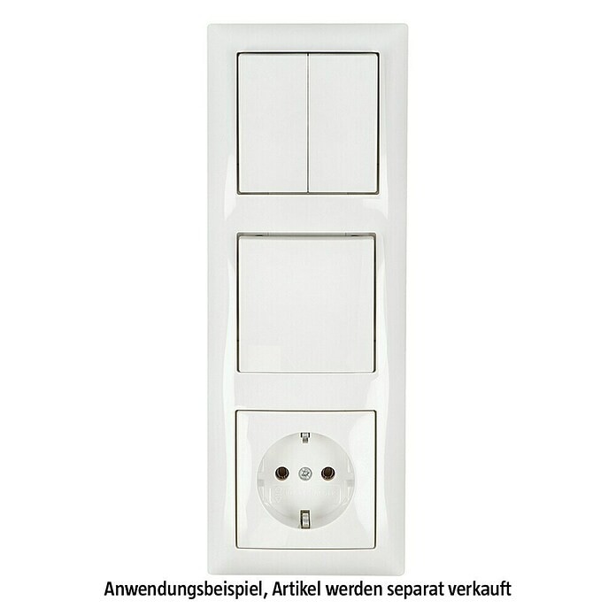 Schalterserie BALANCE Alpinweiß Universalwippe Busch-Jaeger Angebot bei Bauhaus