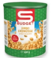 S-Budget Jumbo Erdnüsse 500 g Angebot bei Maximarkt