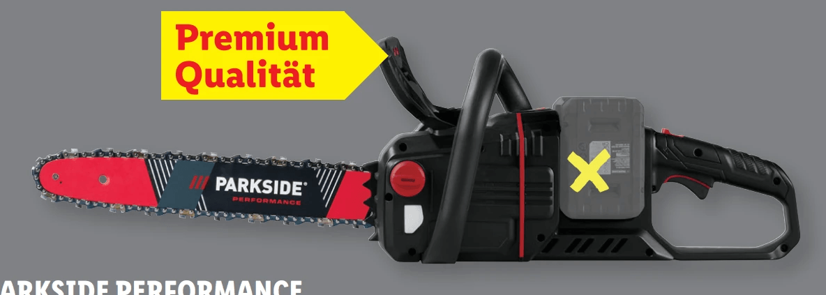 Akku-Kettensäge 40 V PARKSIDE PERFORMANCE Angebot bei Lidl