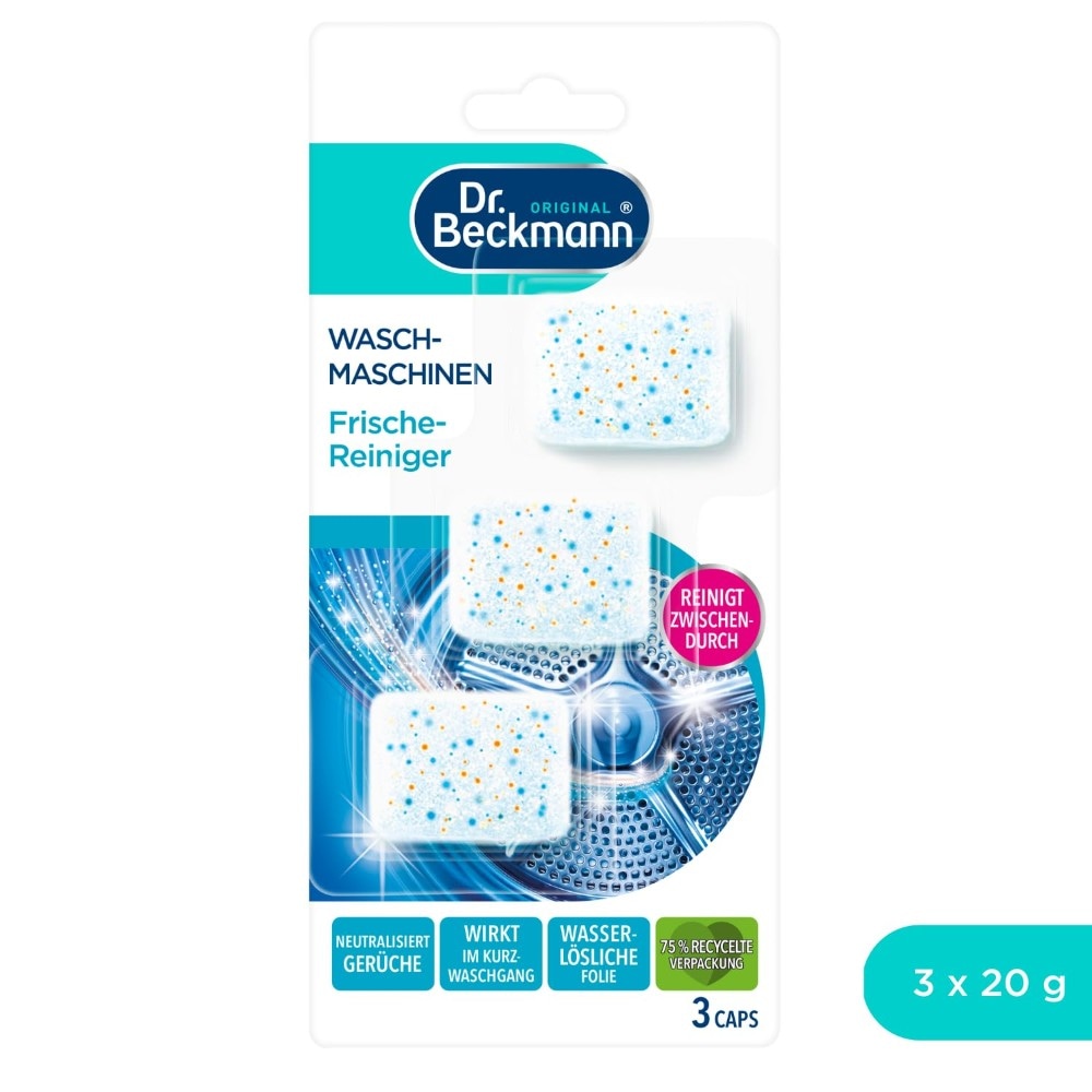 Dr. Beckmann Waschmaschinen-Reiniger Caps je 3 Caps à 20 g Angebot bei Norma