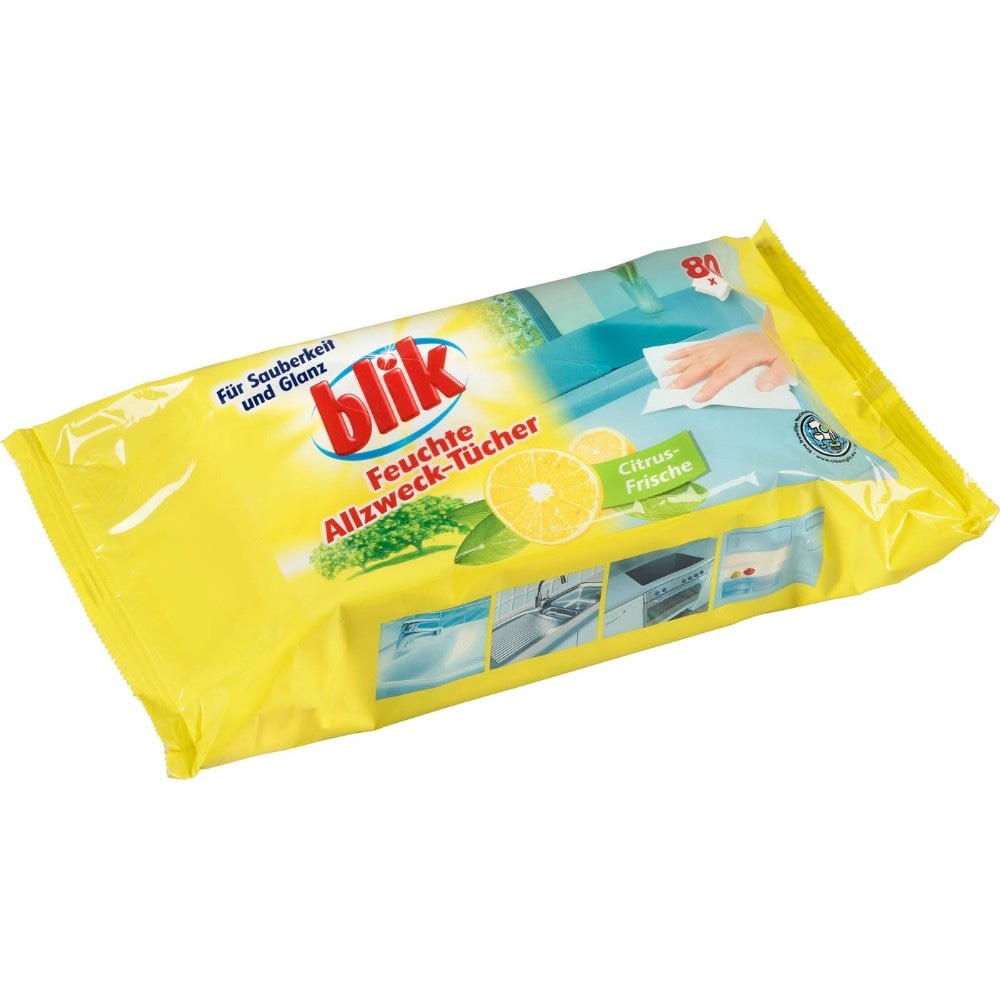 Feuchte All-Zwecktücher 80 Stück Blik Angebot bei Penny