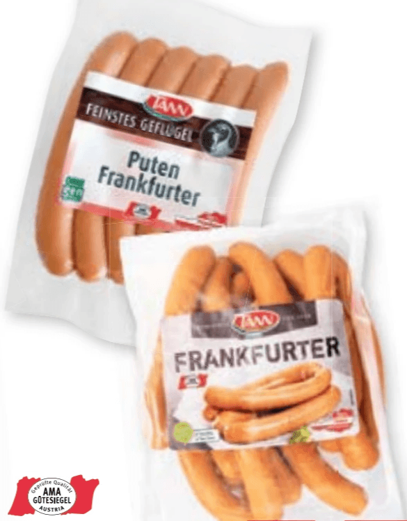 Frankfurter 1-kg-Packung Angebot bei Eurospar