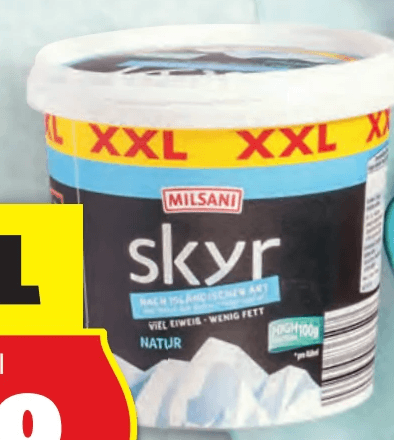 XXL Skyr 1 kg Milsani Angebot bei Hofer