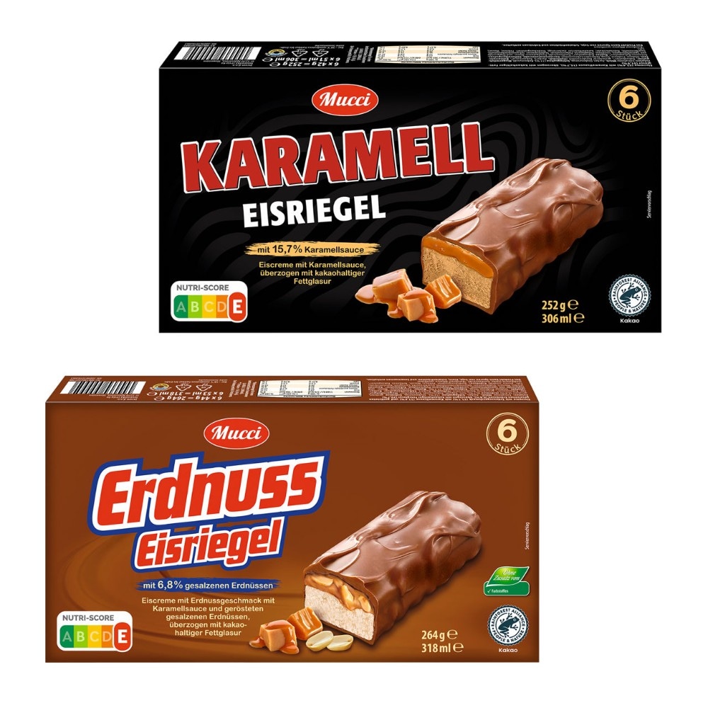 Mucci Eisriegel 318 ml/306 ml/300 ml Angebot bei Hofer
