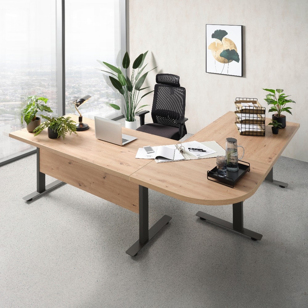 Schreibtisch-Set Massiccio Angebot bei Mömax