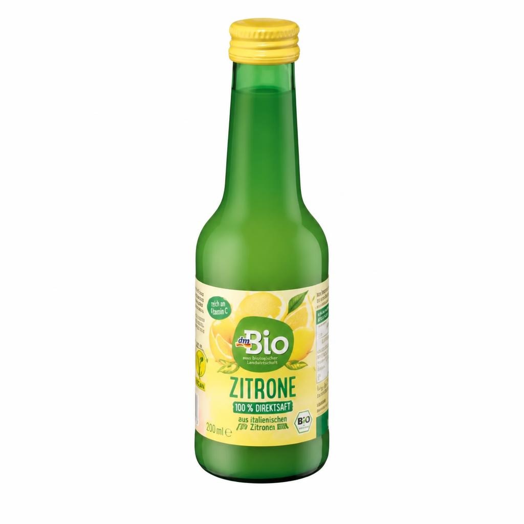 Zitronensaft 100 % Direktsaft 200 ml Angebot bei Dm