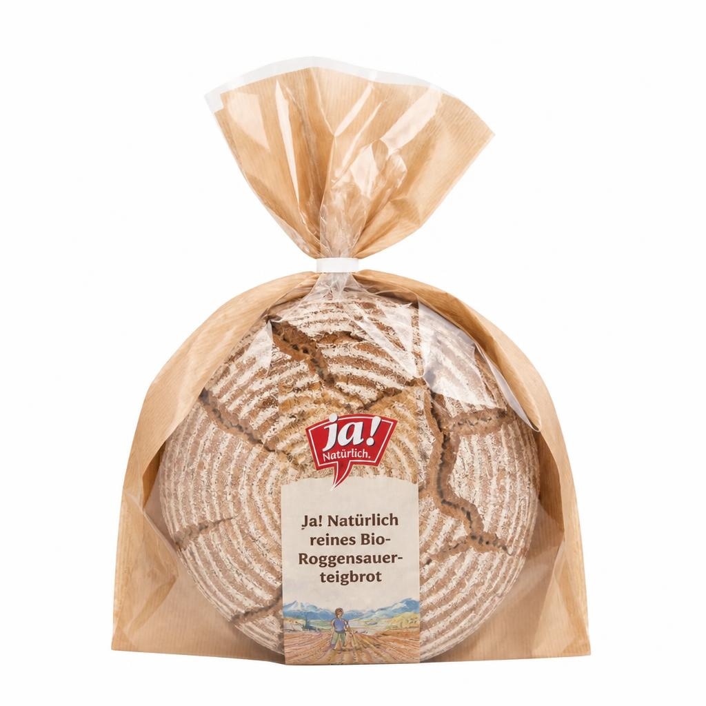 Ja! Natürlich reines Bio-Roggensauerteigbrot 1 kg Angebot bei Billa Plus