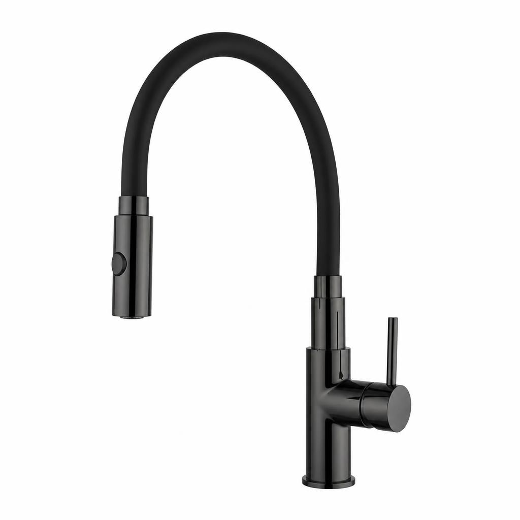 Spültischarmatur Bari Dark Mirror 30,6 cm Angebot bei Bauhaus