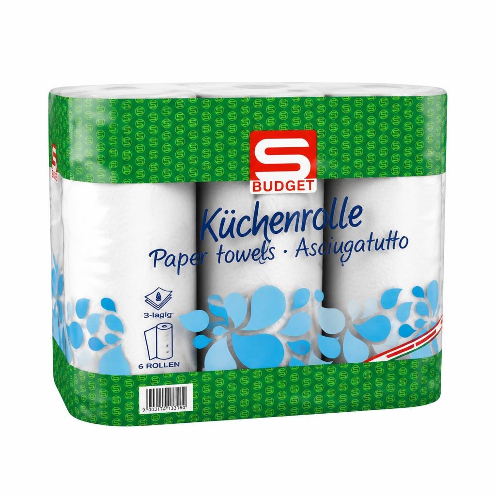 S-Budget Küchenrolle 6er-Packung Angebot bei Interspar