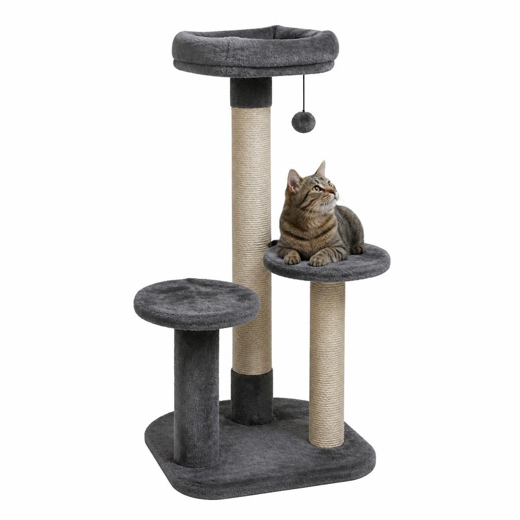 Kratzbaum ca. 60 x 40 x 100 cm Angebot bei Norma