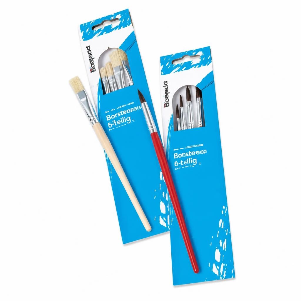 Borstenpinselset 6-teilig Angebot bei Maximarkt