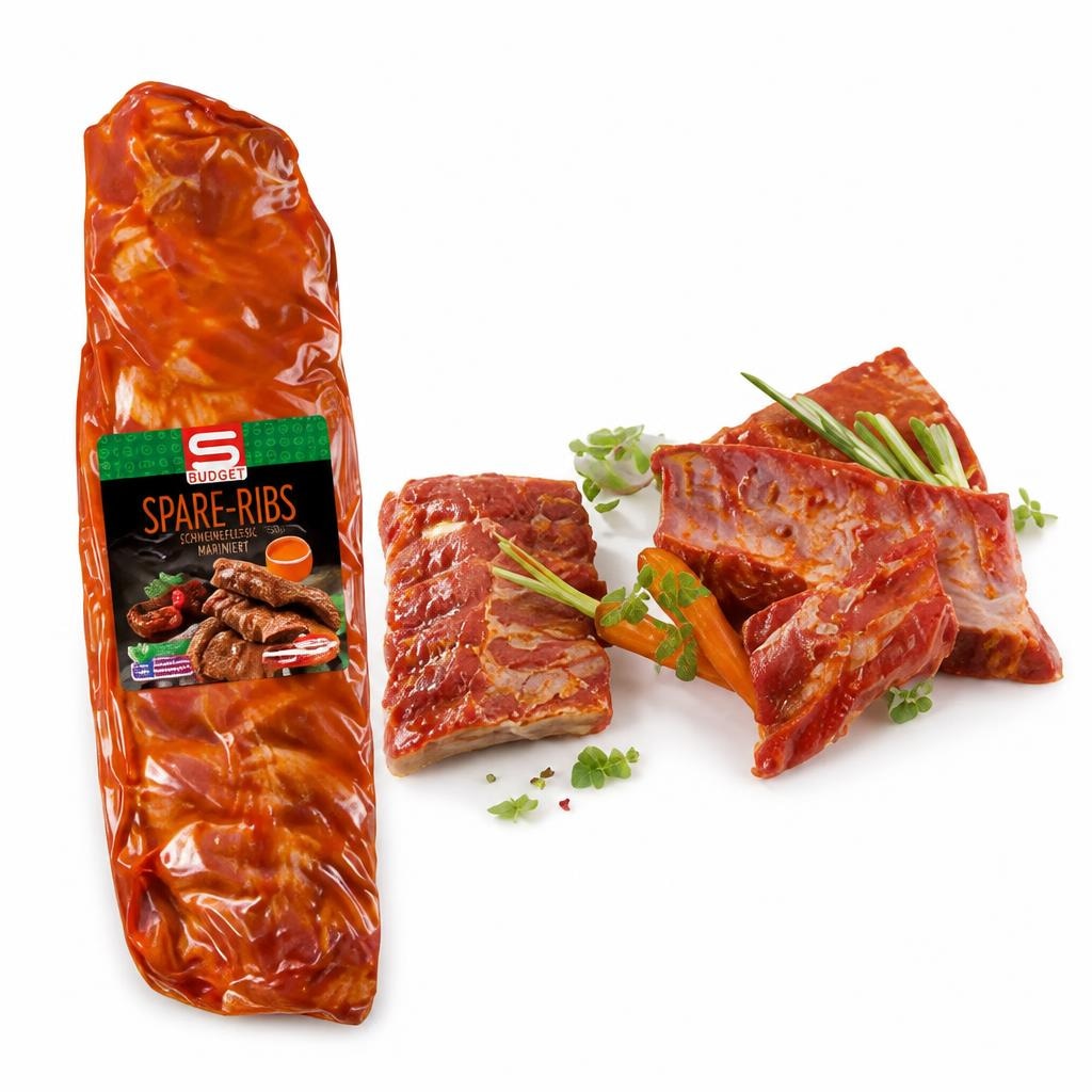 Spare-Ribs ca. 1-kg-Packung, per kg Angebot bei Eurospar