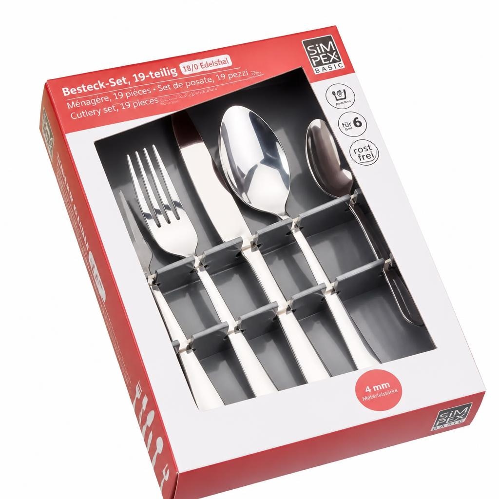 SIMPEX BASIC Besteckset 30-teilig Angebot bei Interspar