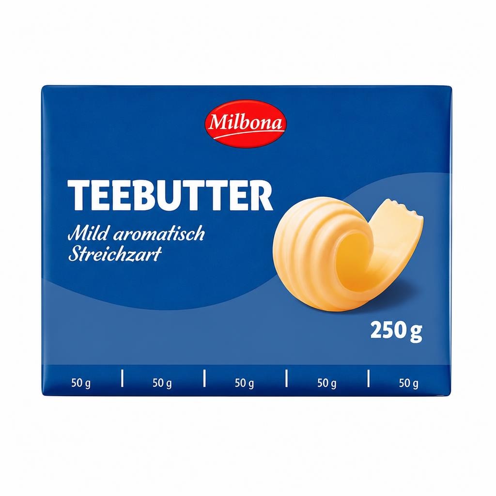 Milbona Butter 250 g Angebot bei Lidl
