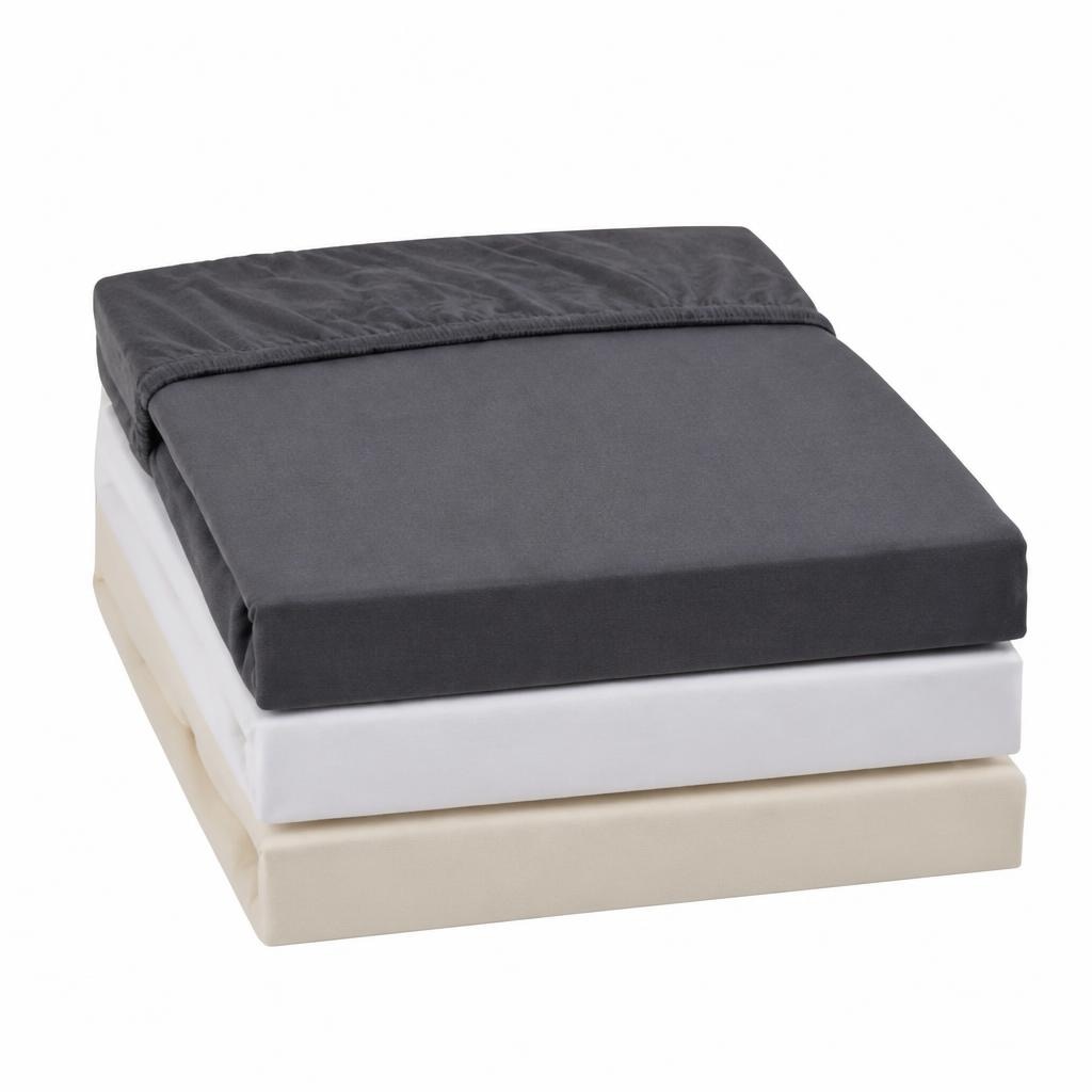 Jersey-Spannleintuch „Basic“ ca. 180-200x200x28cm Angebot bei Mömax