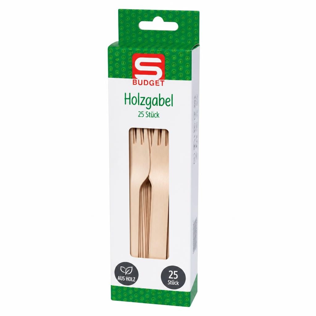 Holzgabel 25 Stk. S-Budget Angebot bei Interspar
