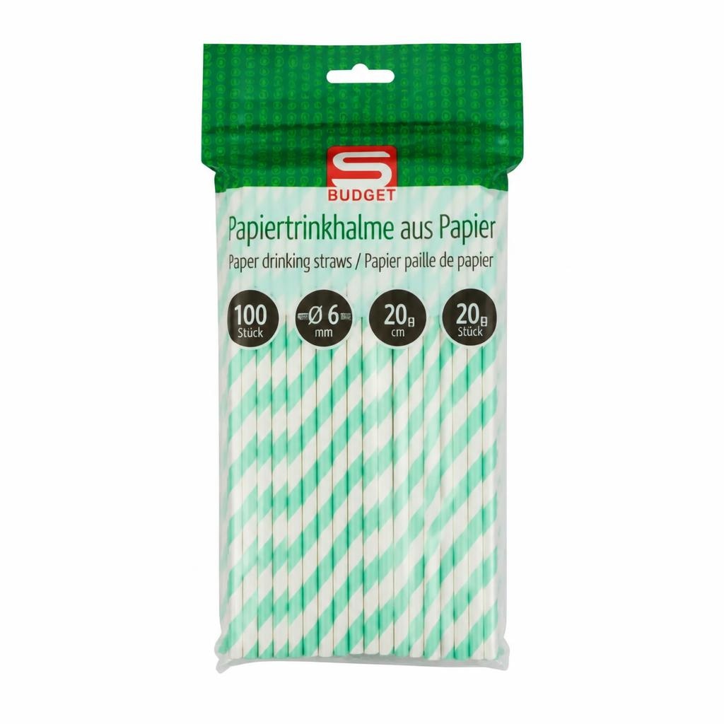 Papiertrinkhalm S-Budget Angebot bei Interspar