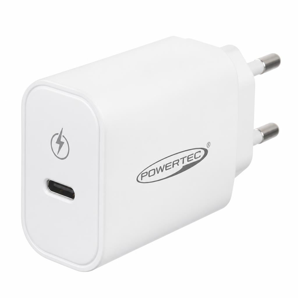 powertec USB-C Schnellladegerät 30W Angebot bei Norma