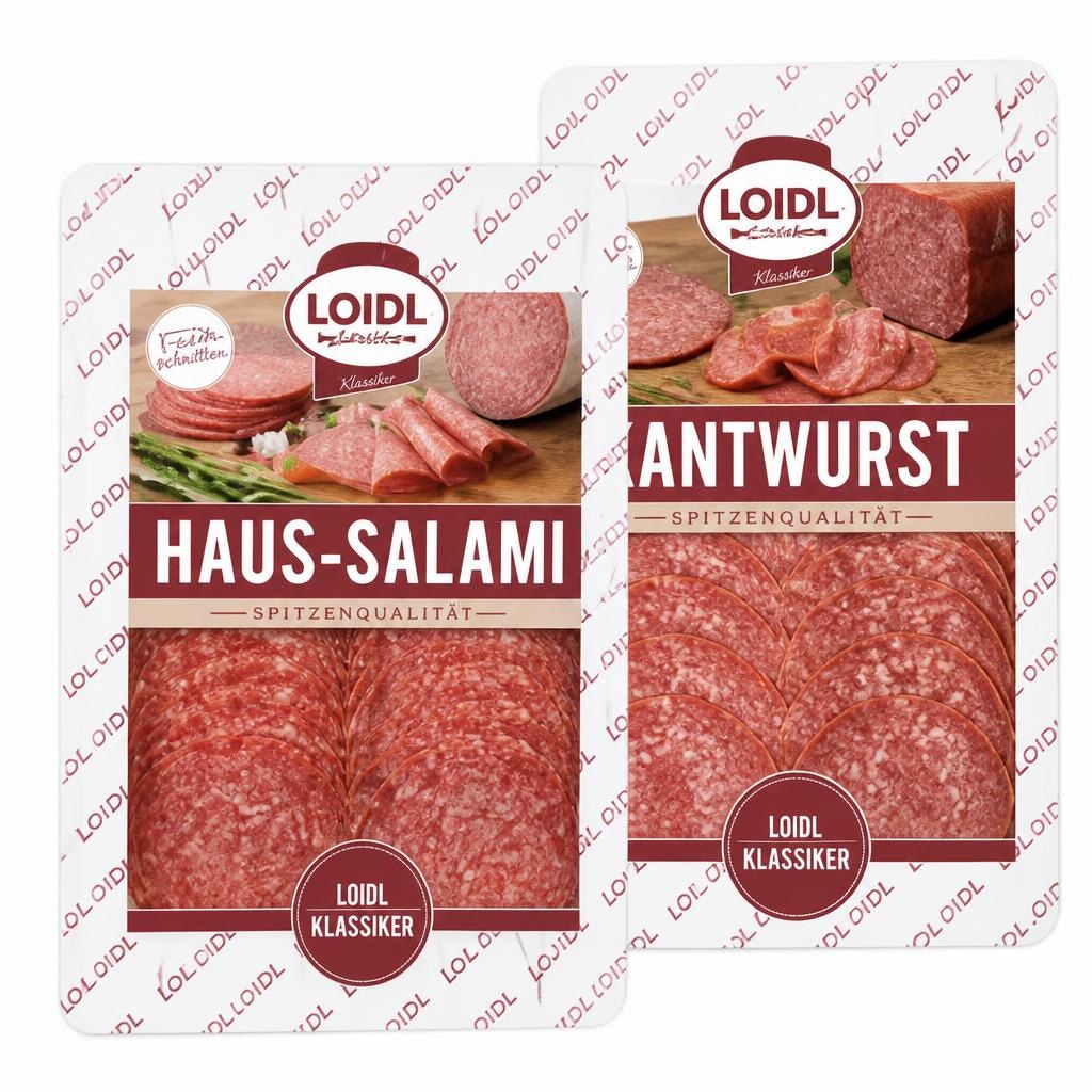 Loidl Kantwurst, Putensalami, Haussalami 75 g Angebot bei Spar