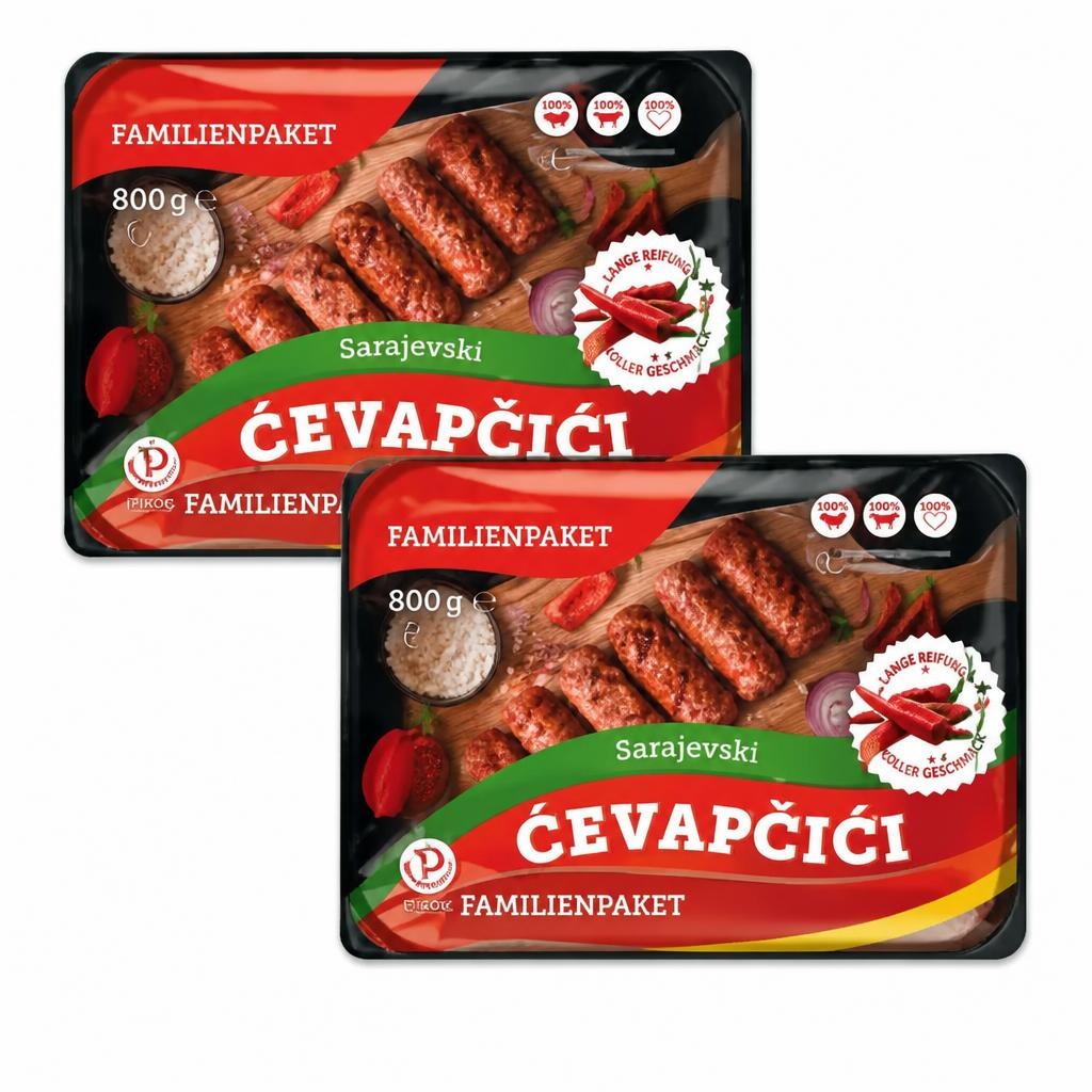 Ćevapčići 800 g Sarajevski Angebot bei Penny