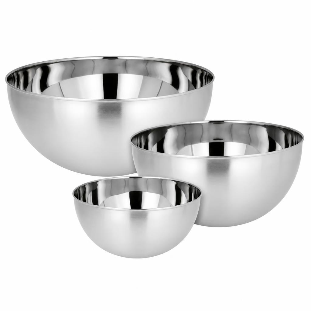 Edelstahl-Schüssel-Set 1,5/3,5/5 l SILVERCREST Angebot bei Lidl