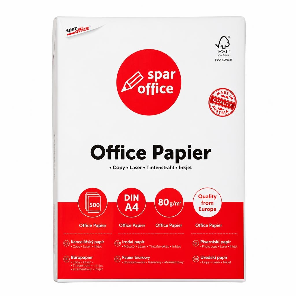 Office Papier 500 Blatt Spar office Angebot bei Interspar