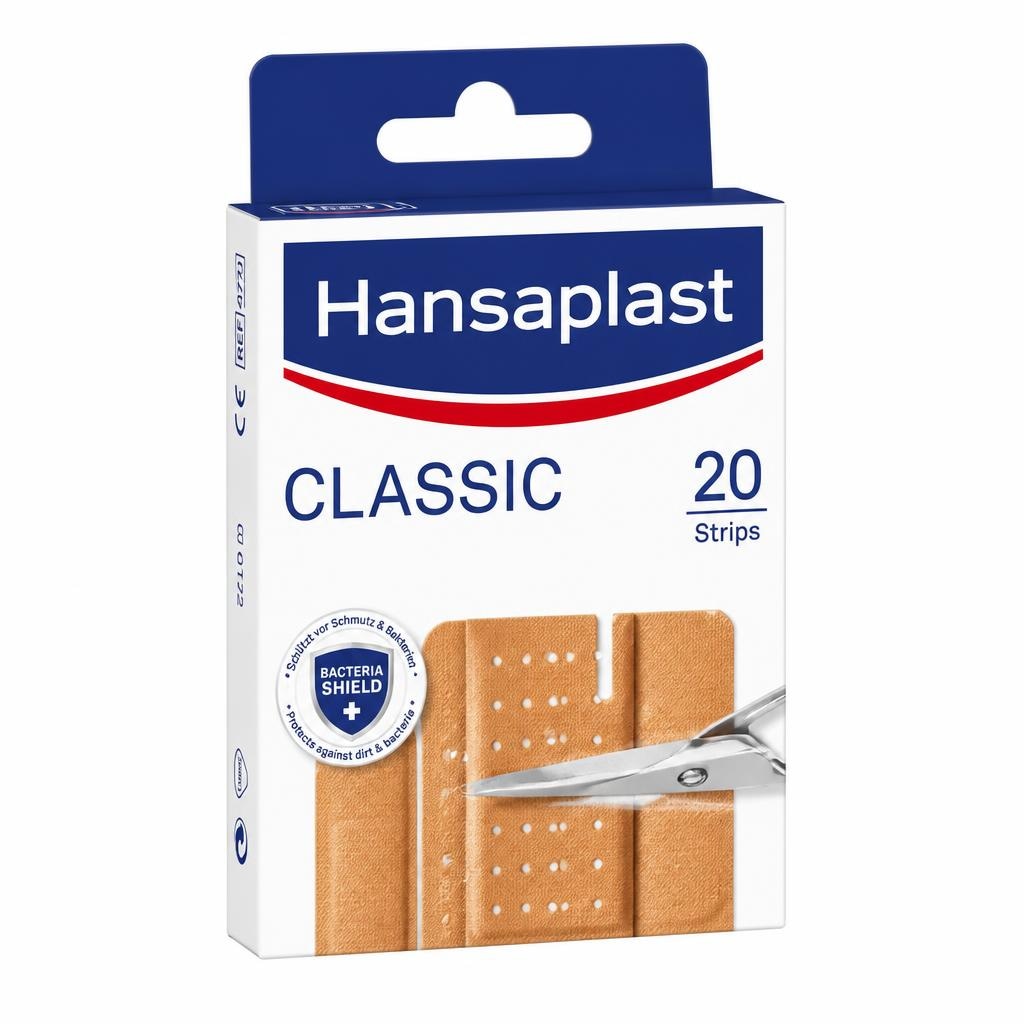 Hansaplast Pflaster 20 Strips oder 2 m x 6 cm Angebot bei Hofer